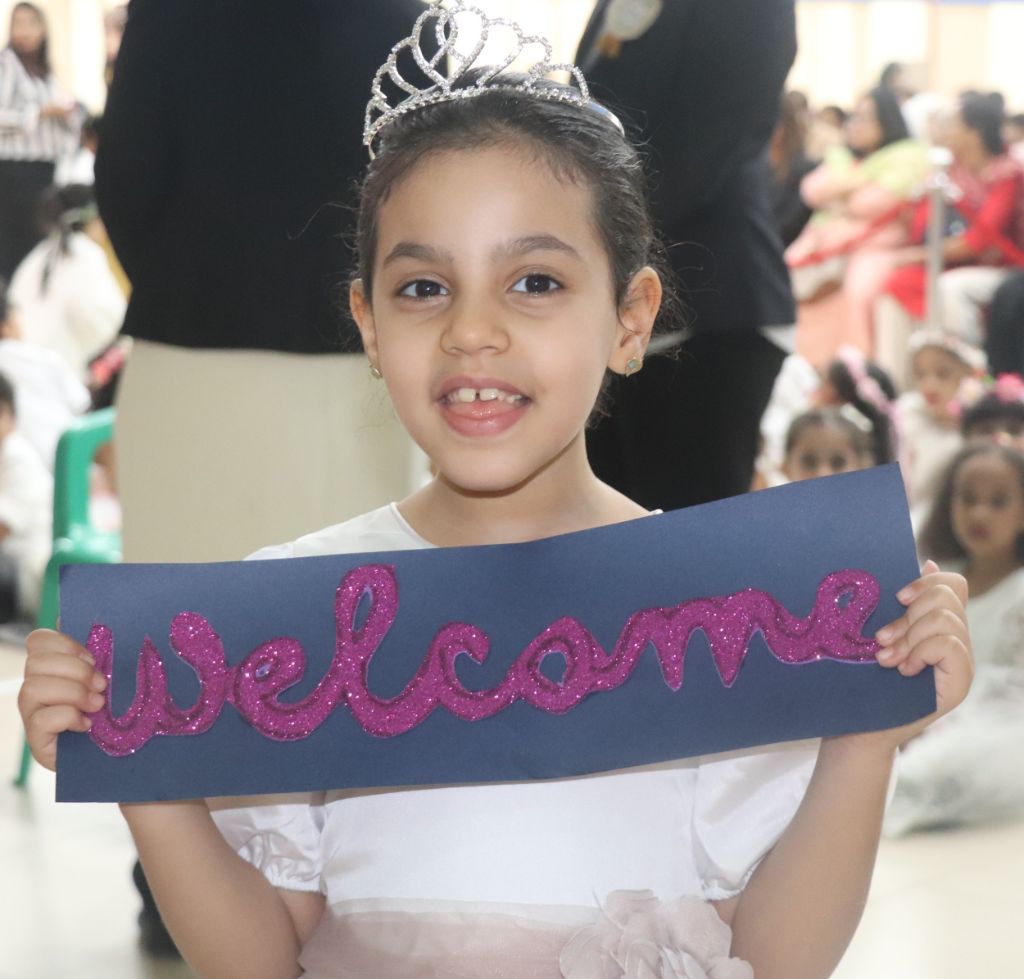 Happy students at Arab Unity School